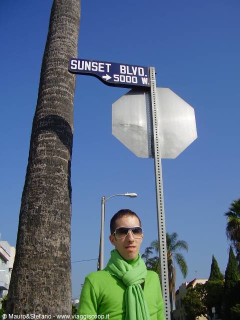 Mauro sulla Sunset Blvd