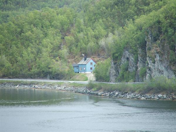 Lungo il fiordo di Skibotn
