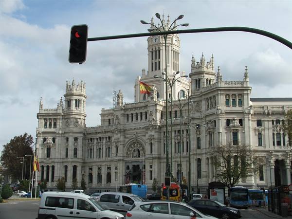 Palazzo delle Telecomunicazioni,Plaza de Cibeles