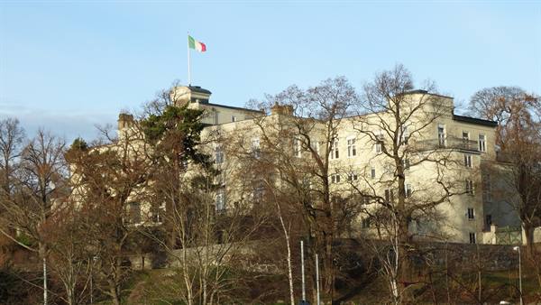 Djurgården, Ambasciata italiana