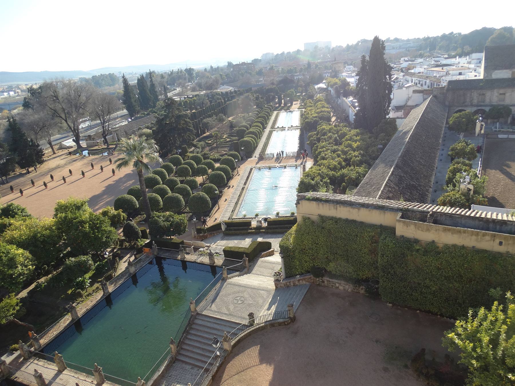 Cordova, giardini dell' Alcazaba