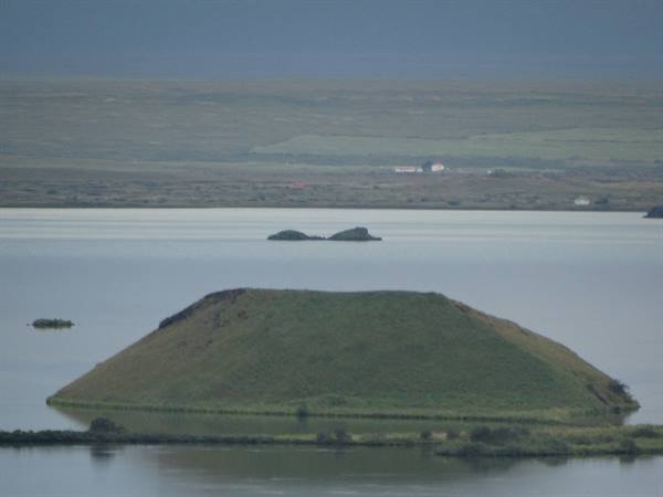 Pseudocratere nel Myvatn