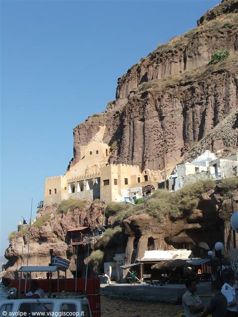 Santorini, Thira porto