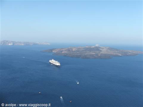 Nea Kameni, Santorini