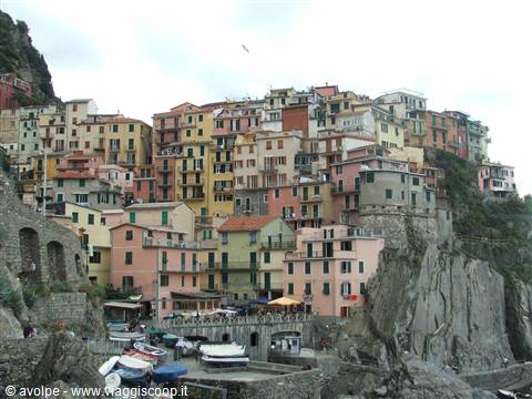 Manarola,il porticciolo