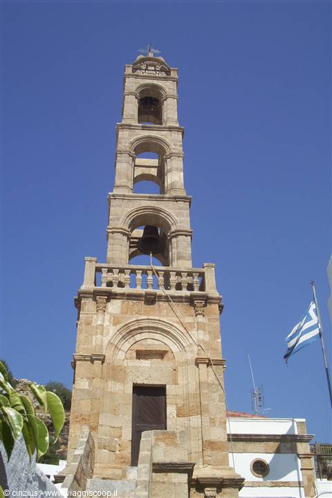 Lindos Campanile Chiesetta
