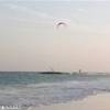 Spiaggia con relitto e pazzo che fa kyte-surf (se guardate bene è sottosopra...)  CAPO VERDE 