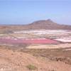 Il cratere di un vulcano spento, all'interno ci sono delle saline. CAPO VERDE 