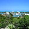 Porto di Providenciales. Visto dall'hotel... ISOLE TURKS E CAICOS 