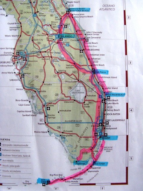 il nostro itinerario in Florida