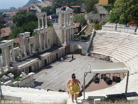 anfiteatro romano di Plovdiv, la vecchia Filippopoli