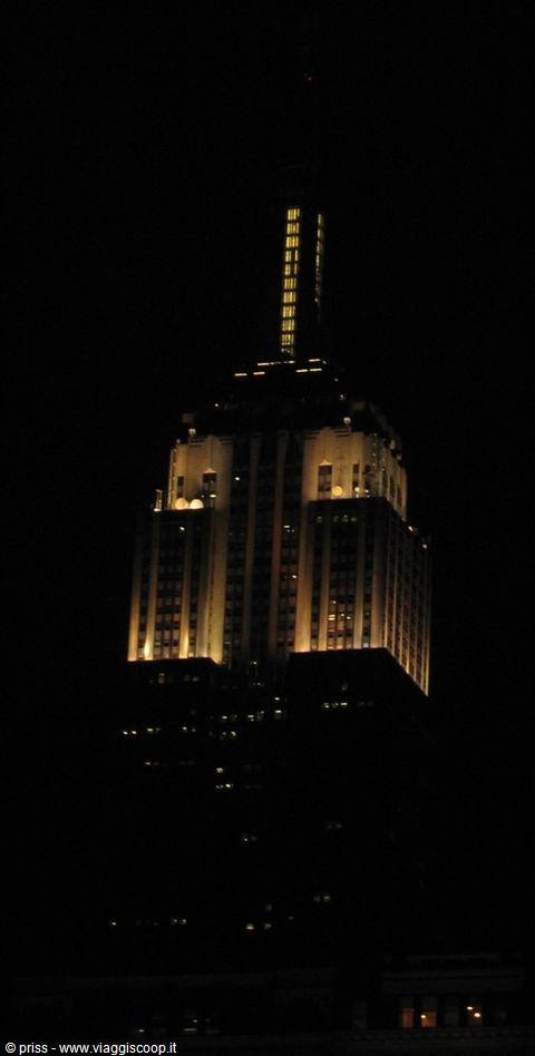 la punta dell'Empire State Building