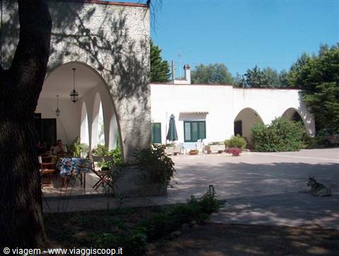 Il portico del B&B e Sky ponato