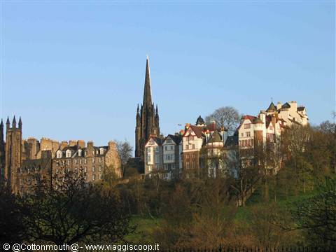 Edimburgo - Panoramica della città vecchia