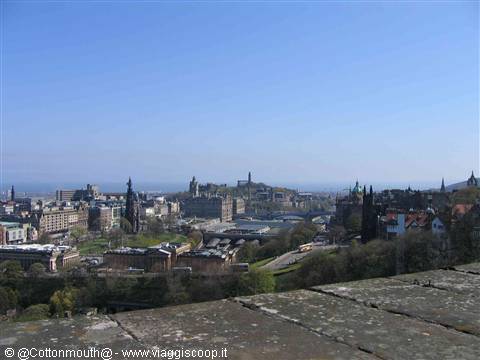 Edimburgo - Panoramica dal Castello