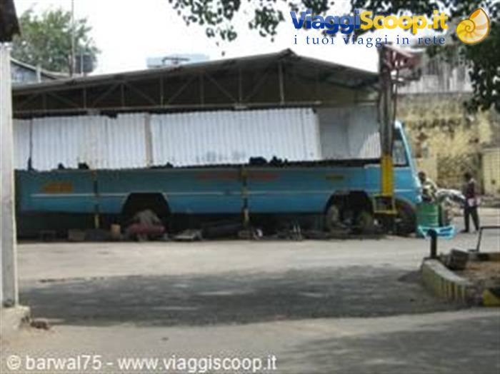 KANYAKUMARI:Il pullman che mi doveva portare a Madurai