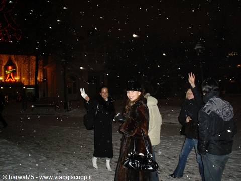 Per strada..sotto la neve