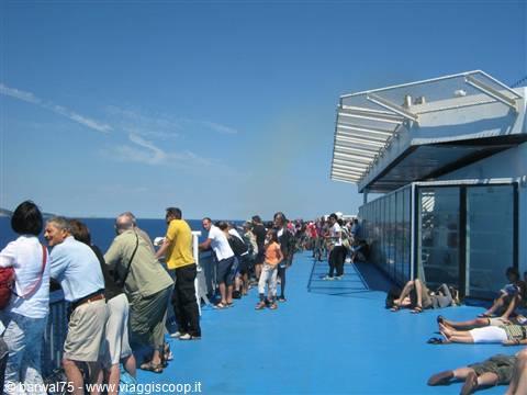 In nave verso Bastia