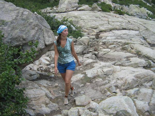 Verso il lago Capitello