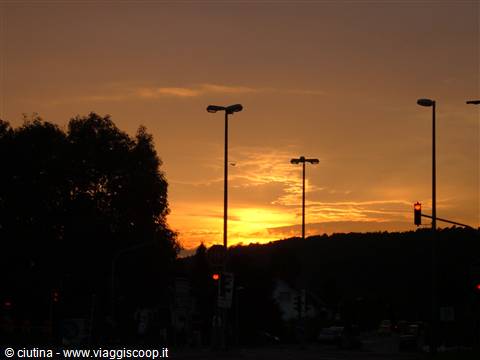 ...tramonto a Colonia...