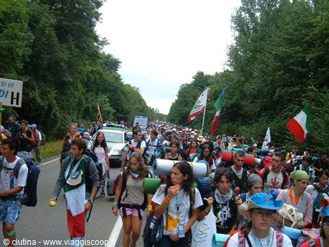 ...in cammino verso Marienfeld...