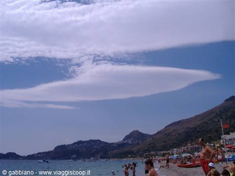 dalla spiaggia