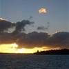 TRAMONTO A BORA BORA POLINESIA FRANCESE 