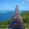 CANNONE DELLA 2a GUERRA MONDIALE POLINESIA FRANCESE 