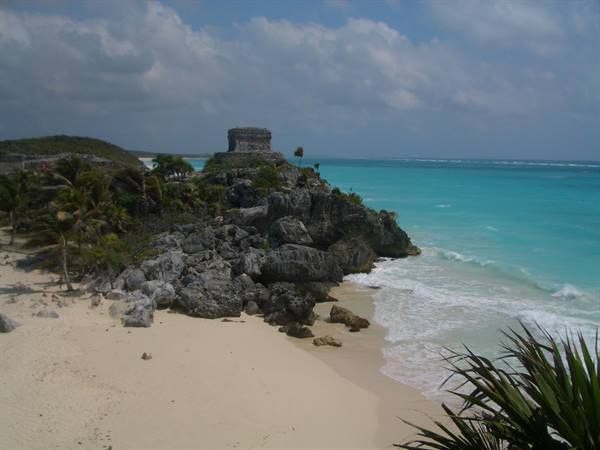 Tipica cartolina di Tulum