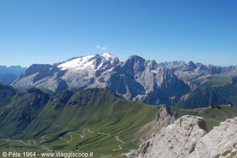Vista dal Sass Pordoi