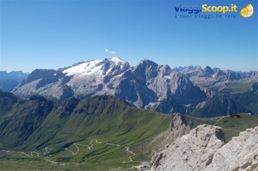 Vista dal Sass Pordoi