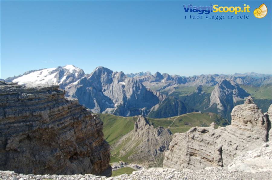 Vista dal Sass Pordoi