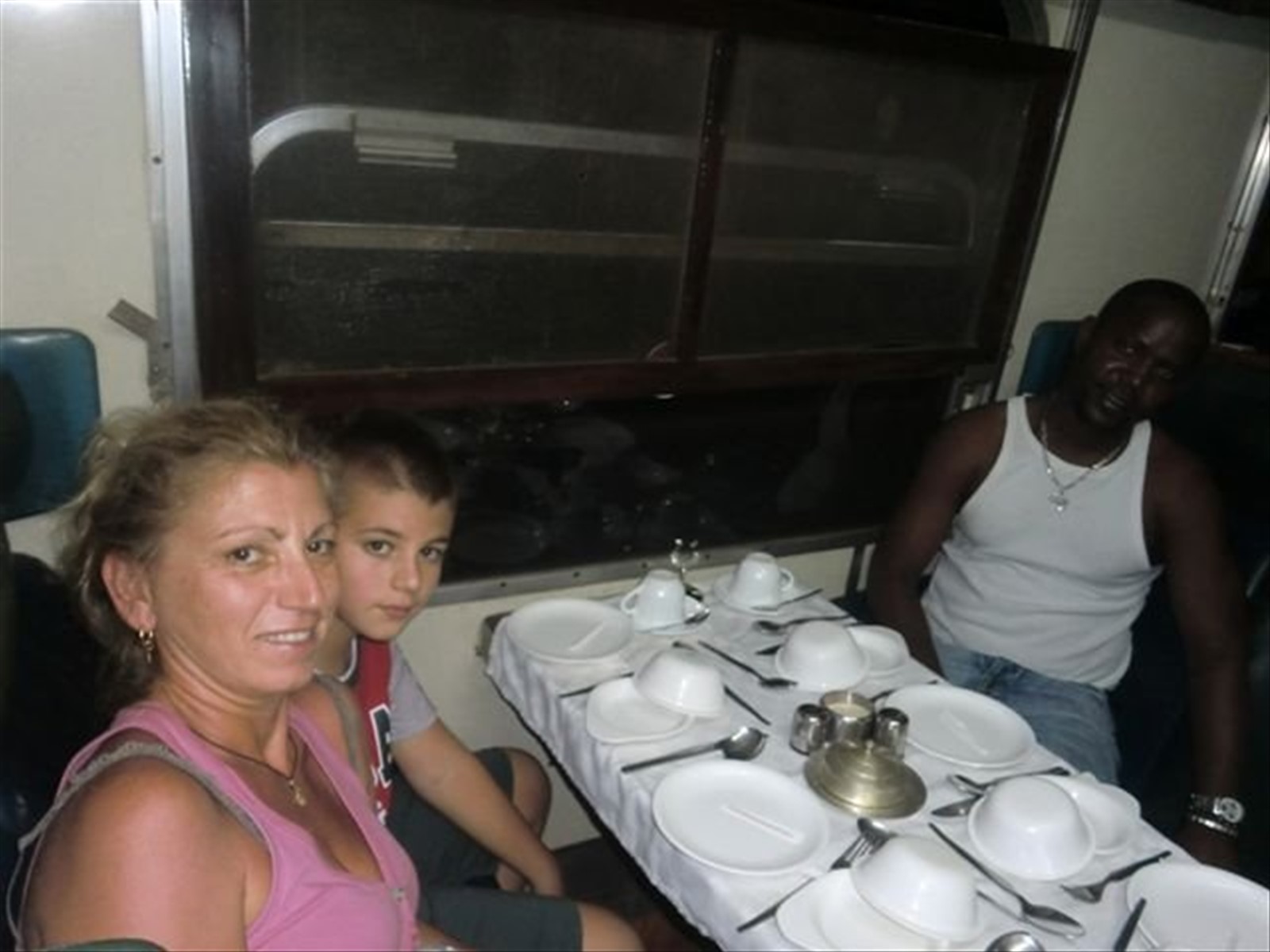 CENA SUL TRENO DELLA MIA AFRICA