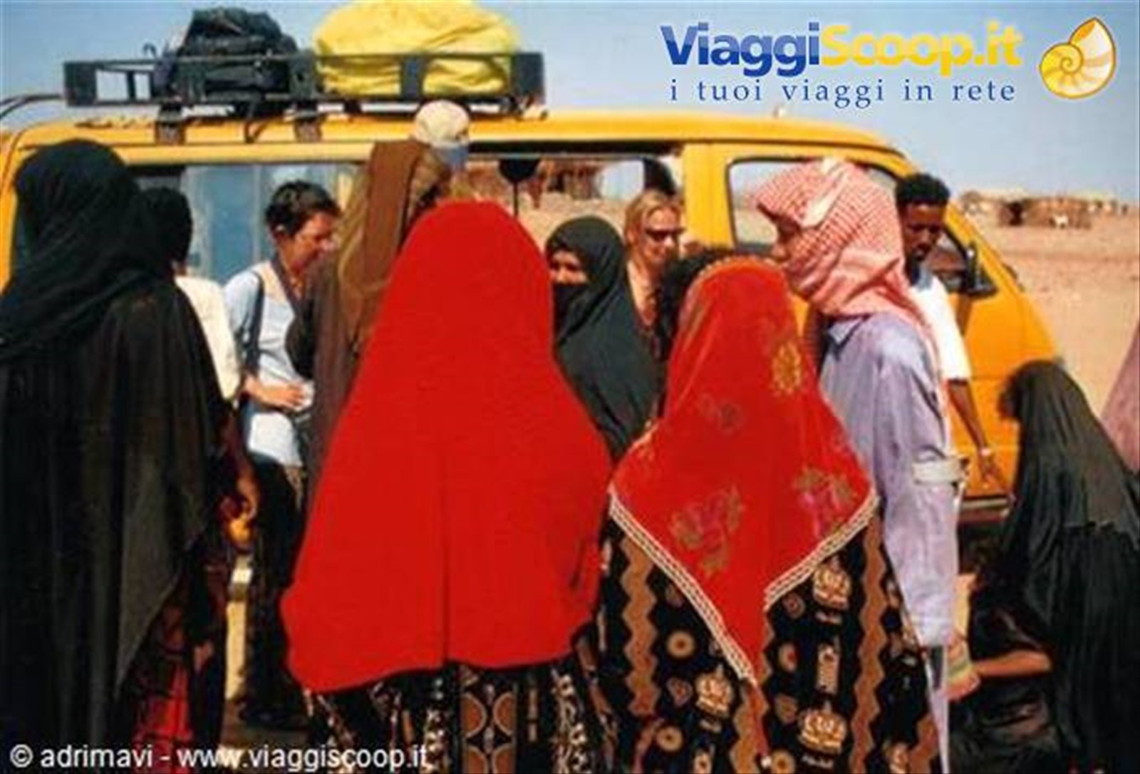 arrivo al villaggio rashaida