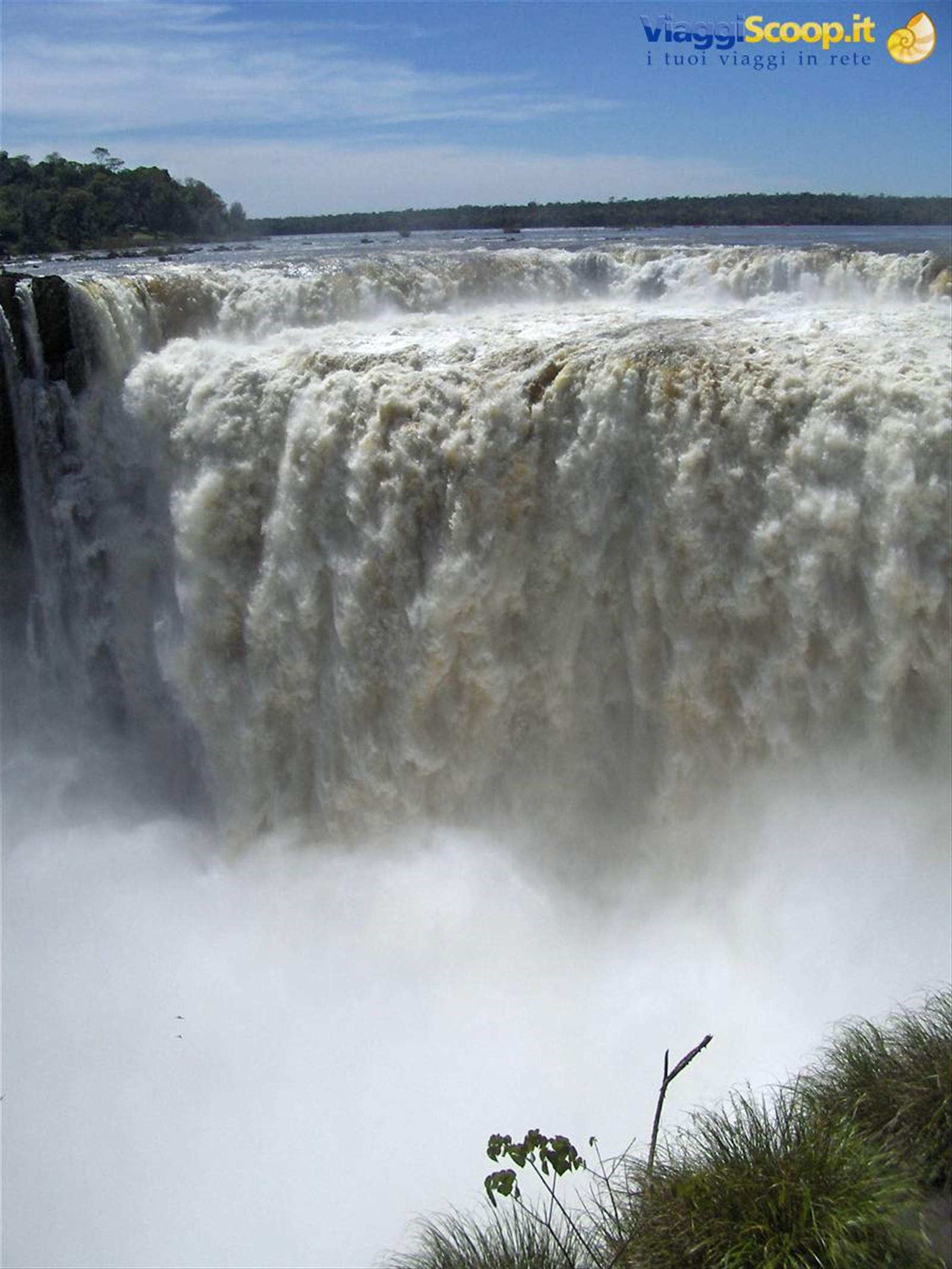 La Garganta del Diablo dall'alto
