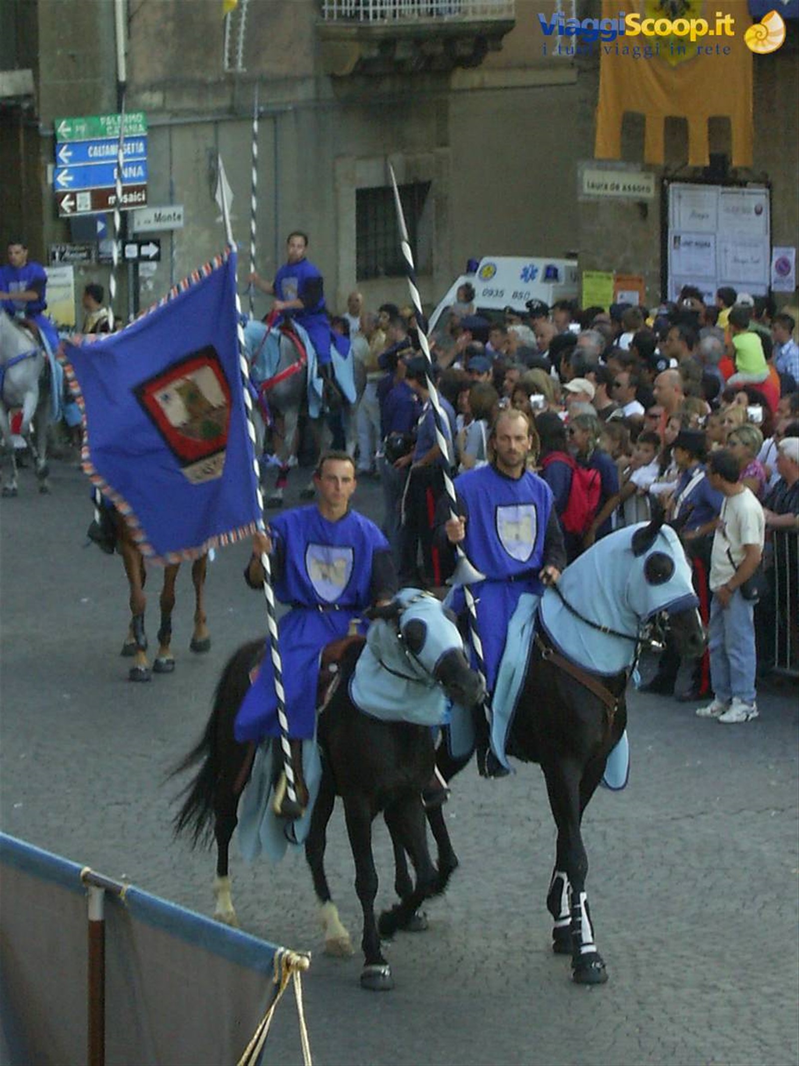 consegna delle chiavi, palio dei normanni