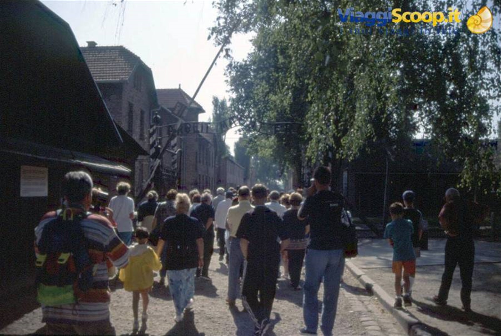 OSWIECIM - INGRESSO DEL CAMPO