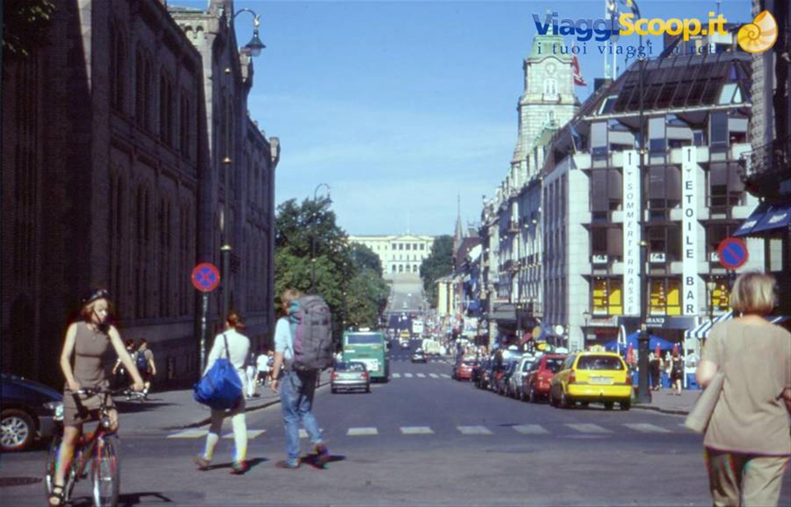 OSLO - VERSO IL PALAZZO REALE