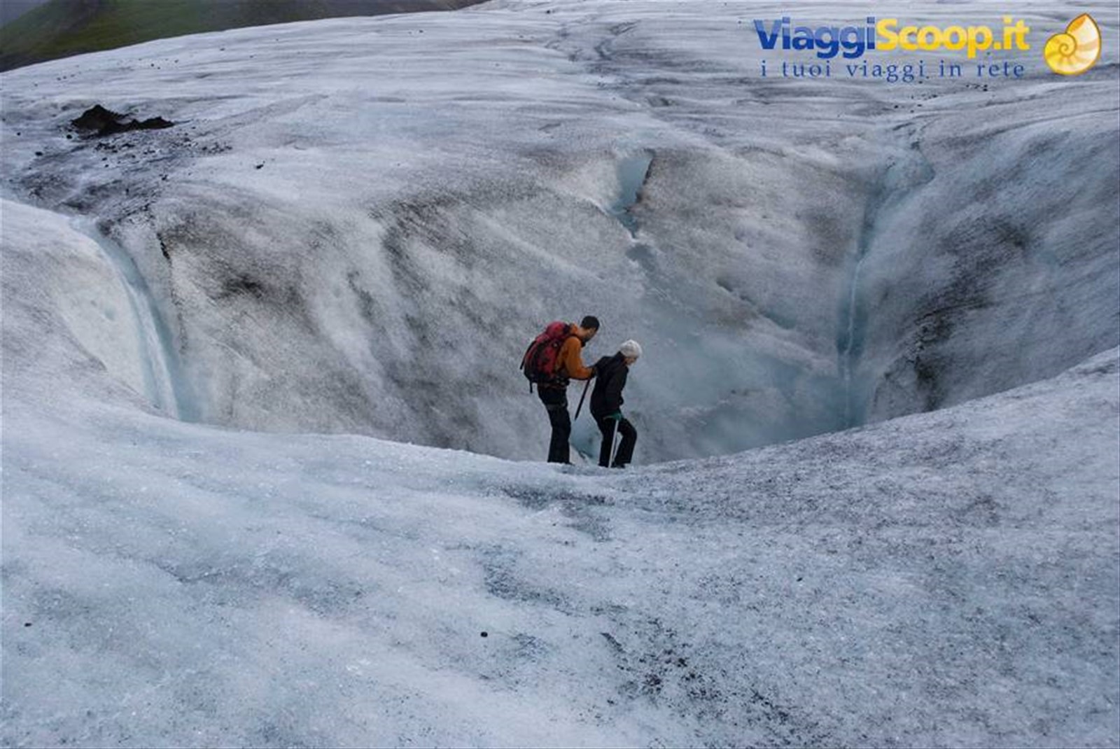 Scorci del ghiacciaio Skaftafellsjokull
