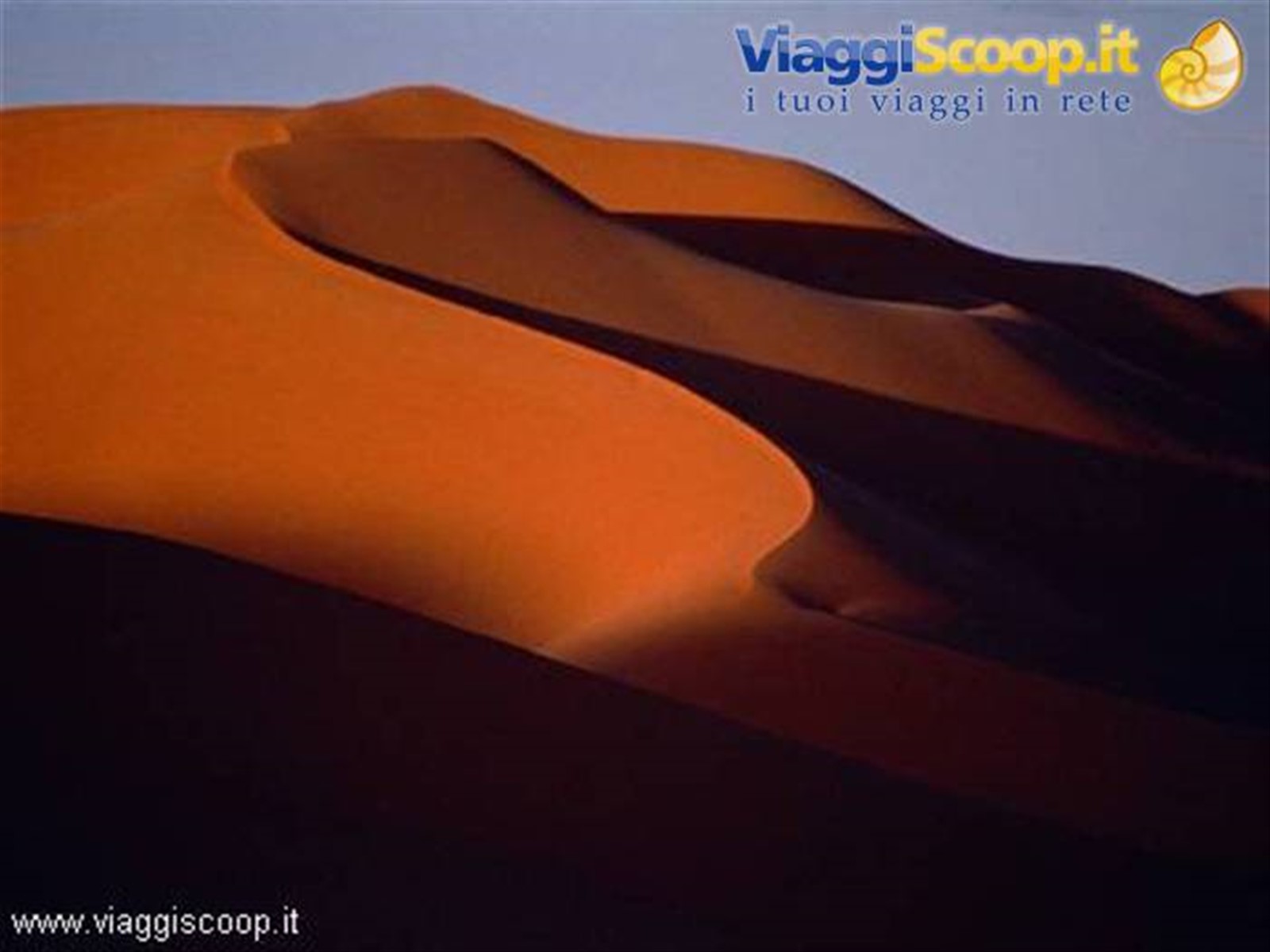 Dune al tramonto