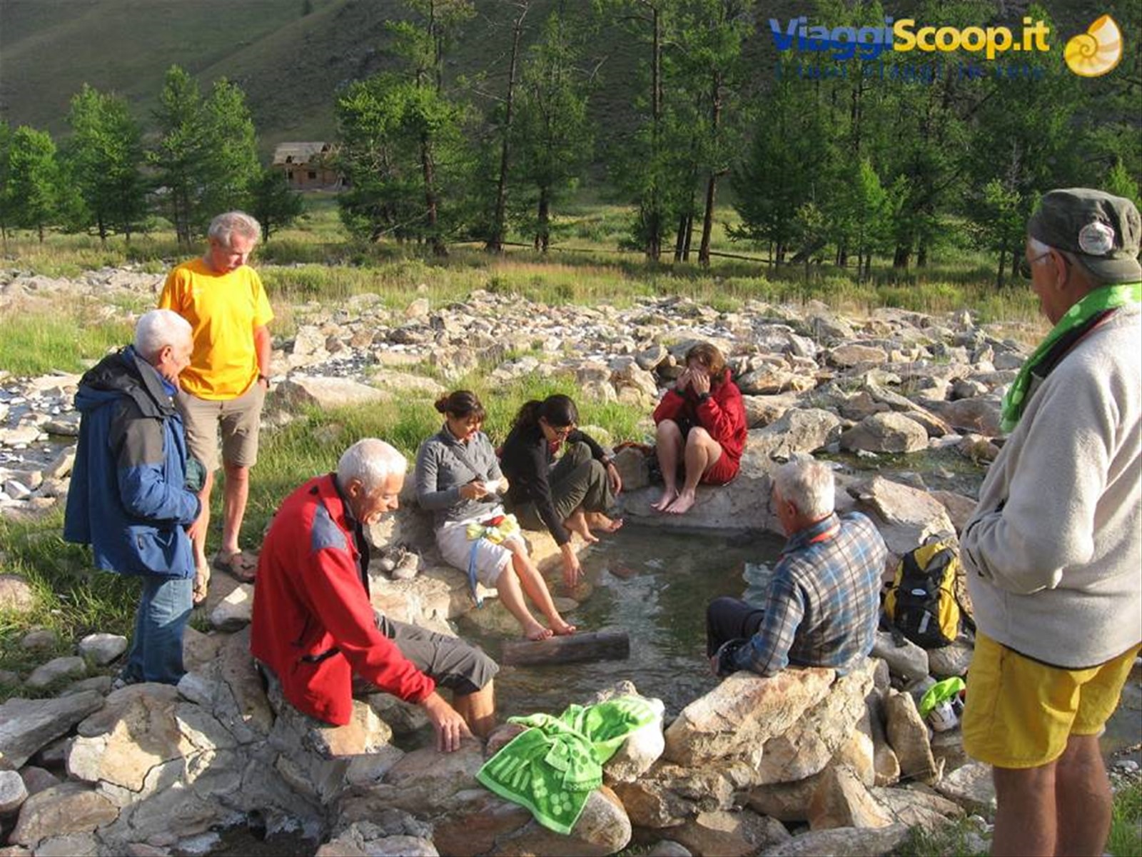 La sorgente calda di Hot Springs