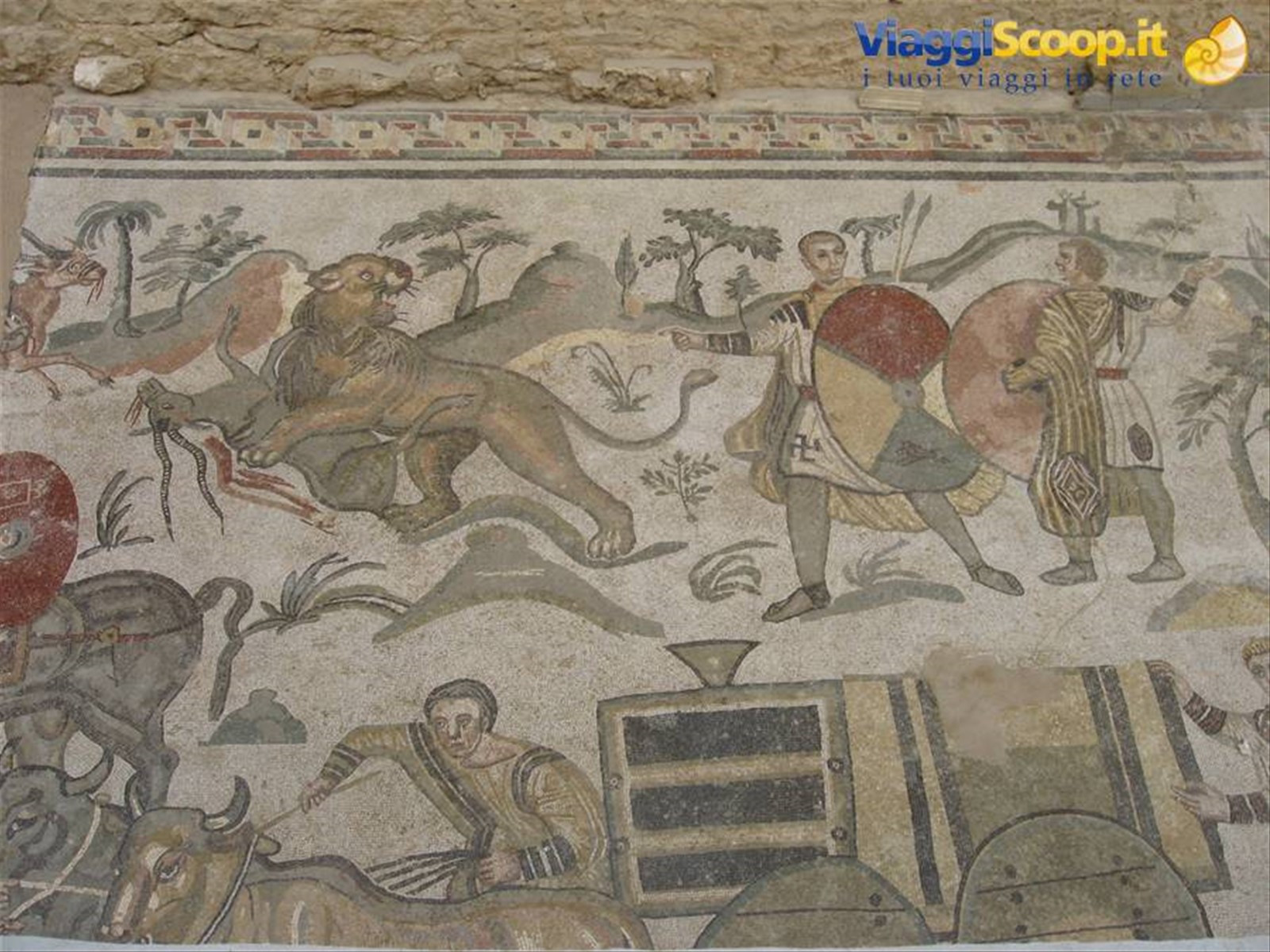 la villa del Casale : battuta di caccia