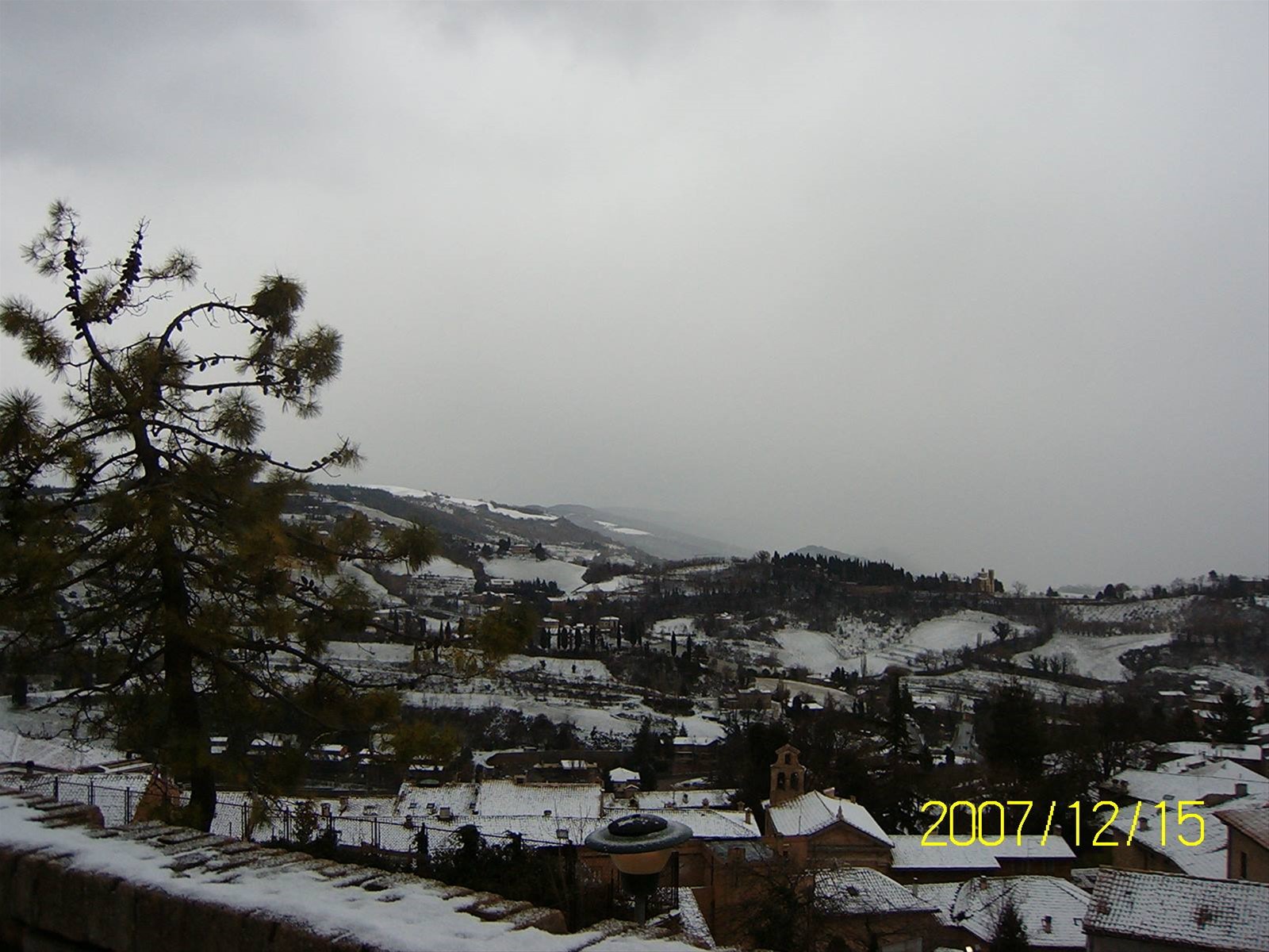 Urbino sotto la neve