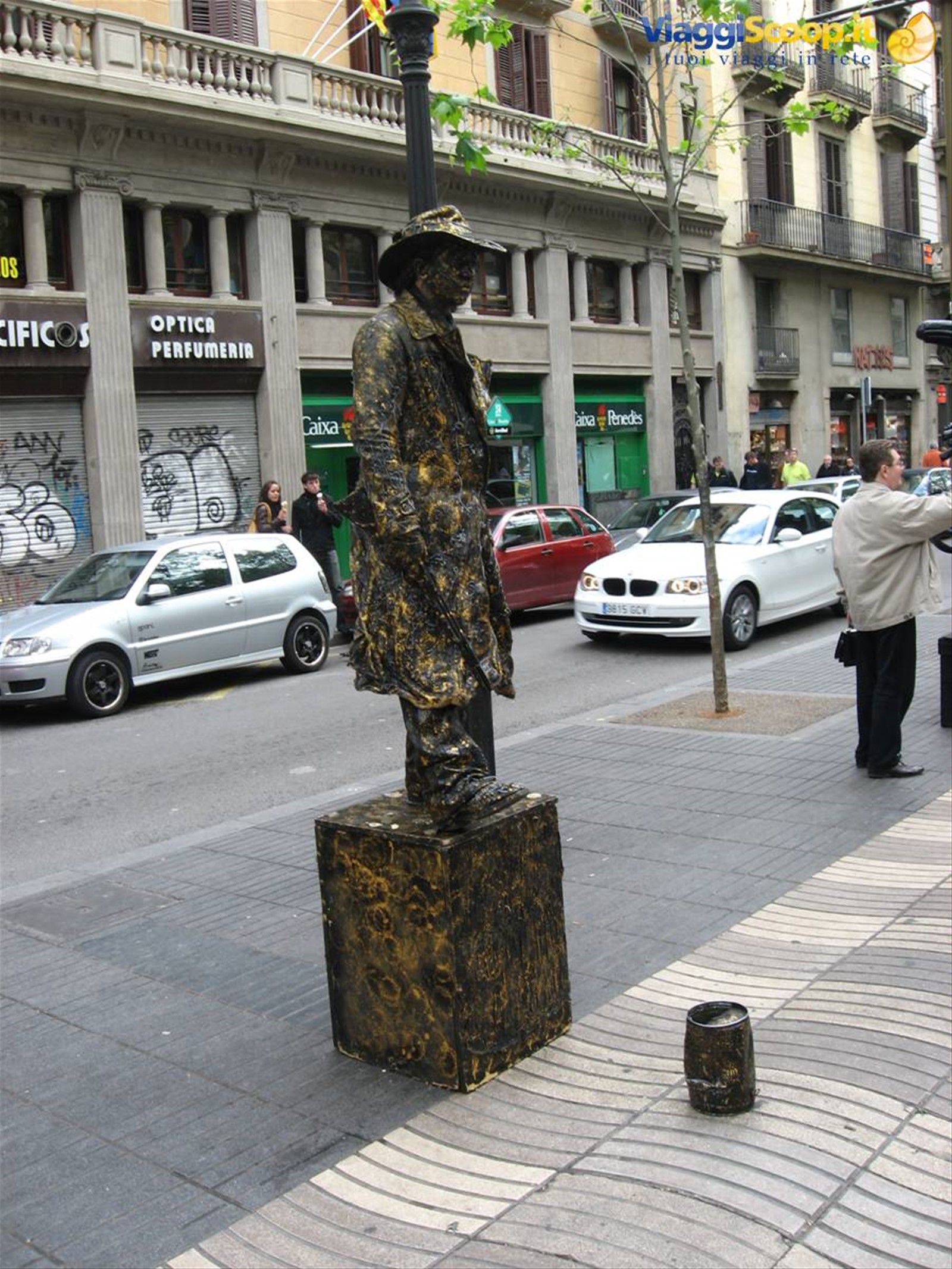 Barcellona :artisti di strada