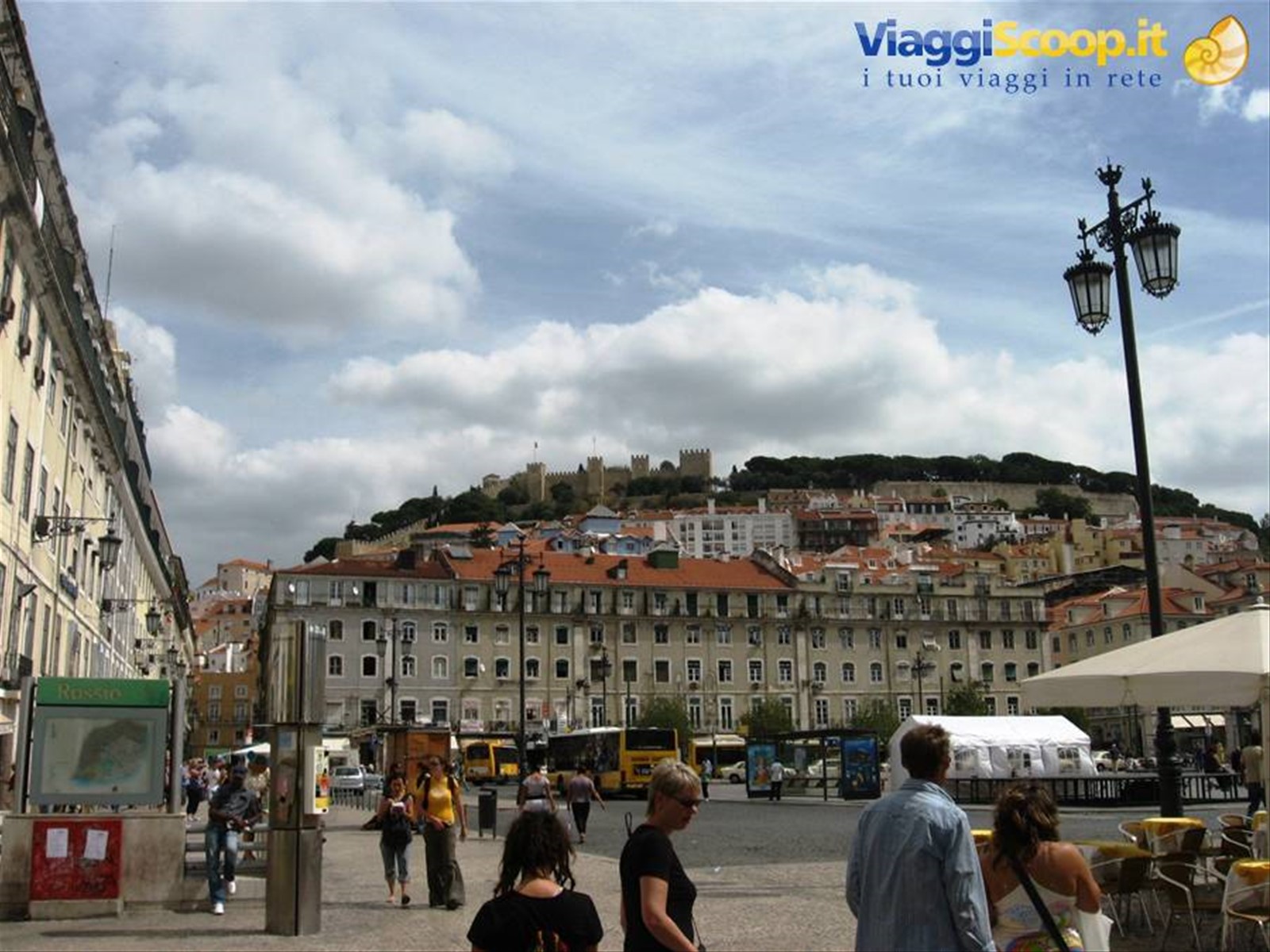 Plaza de Figueira e Castello di San Giorgio
