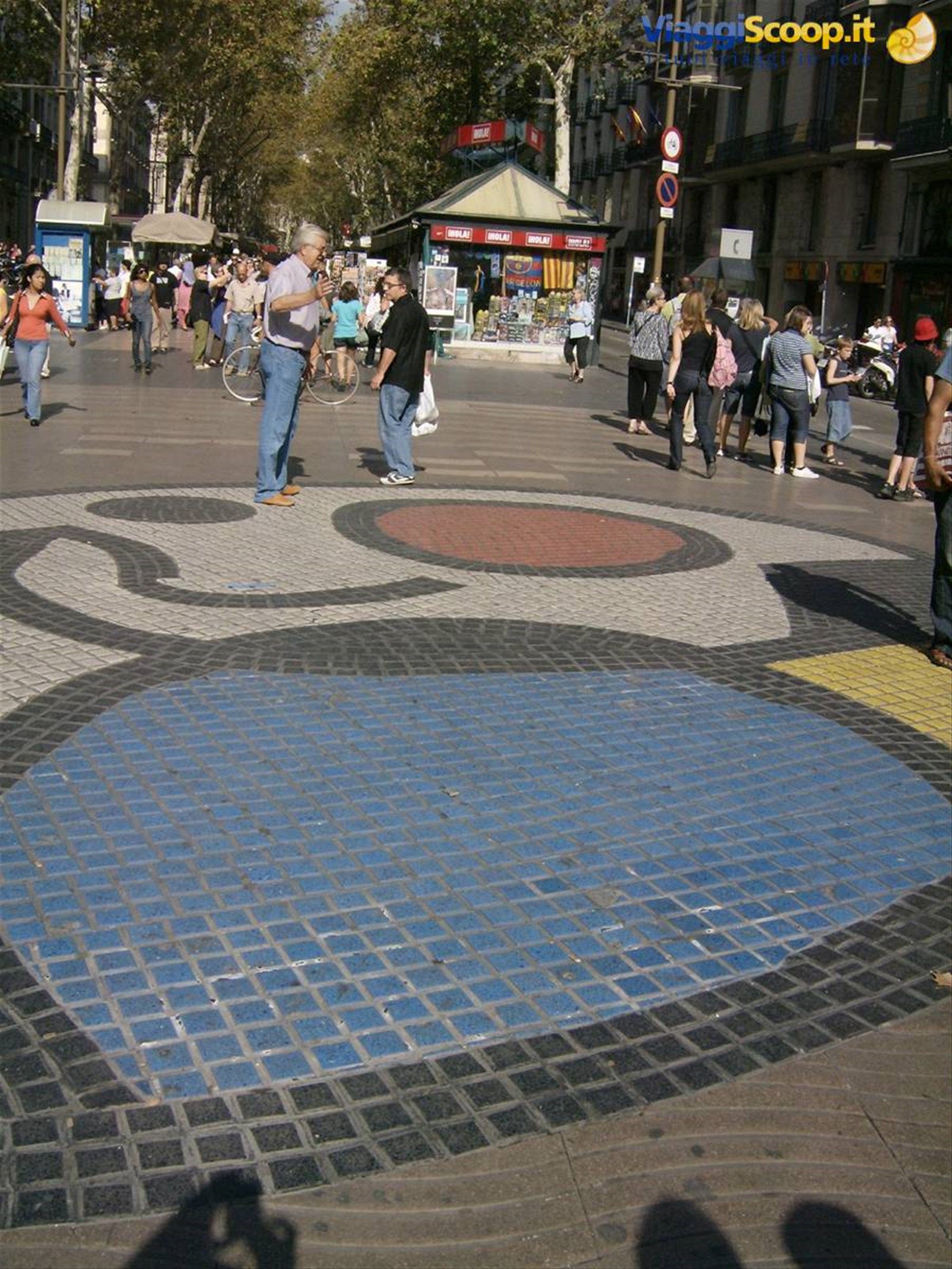 Mirò sulla Rambla