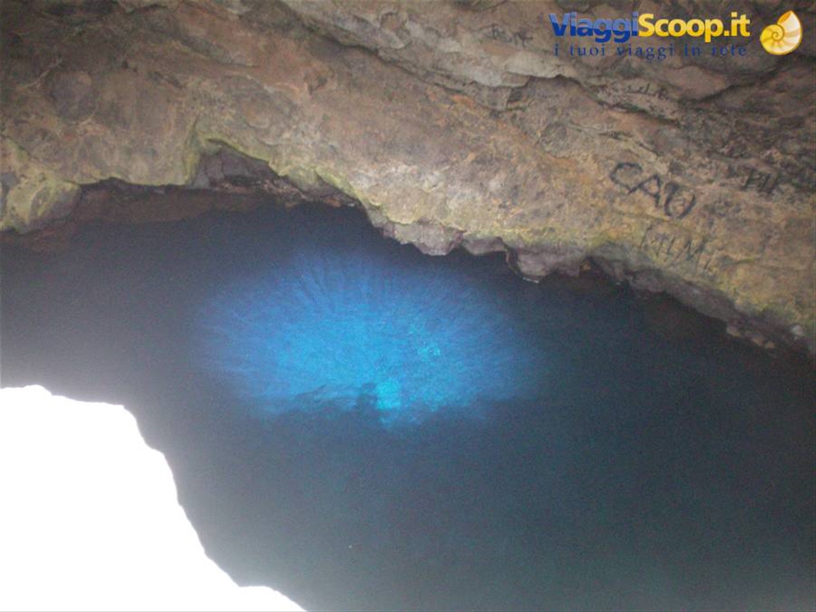 BLUE EYE ,si vede solo col sole a buracona