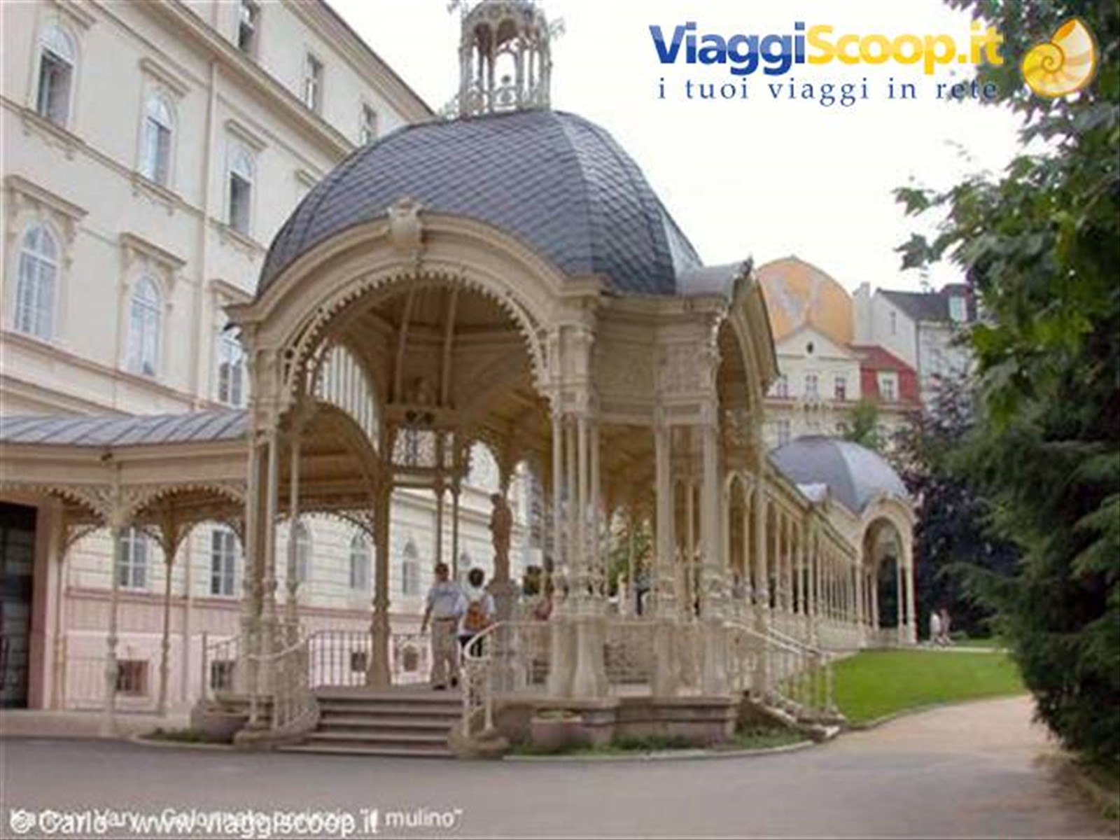 Karlovy Vary - Colonnato corinzio "Il mulino"