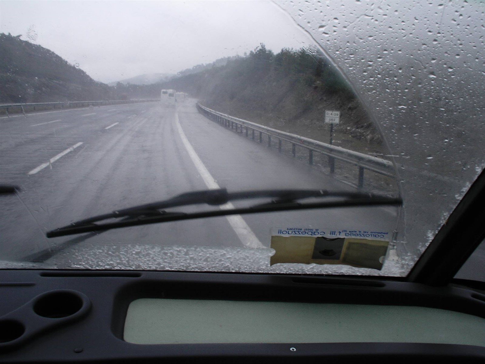 Turchia - Neve sul passo