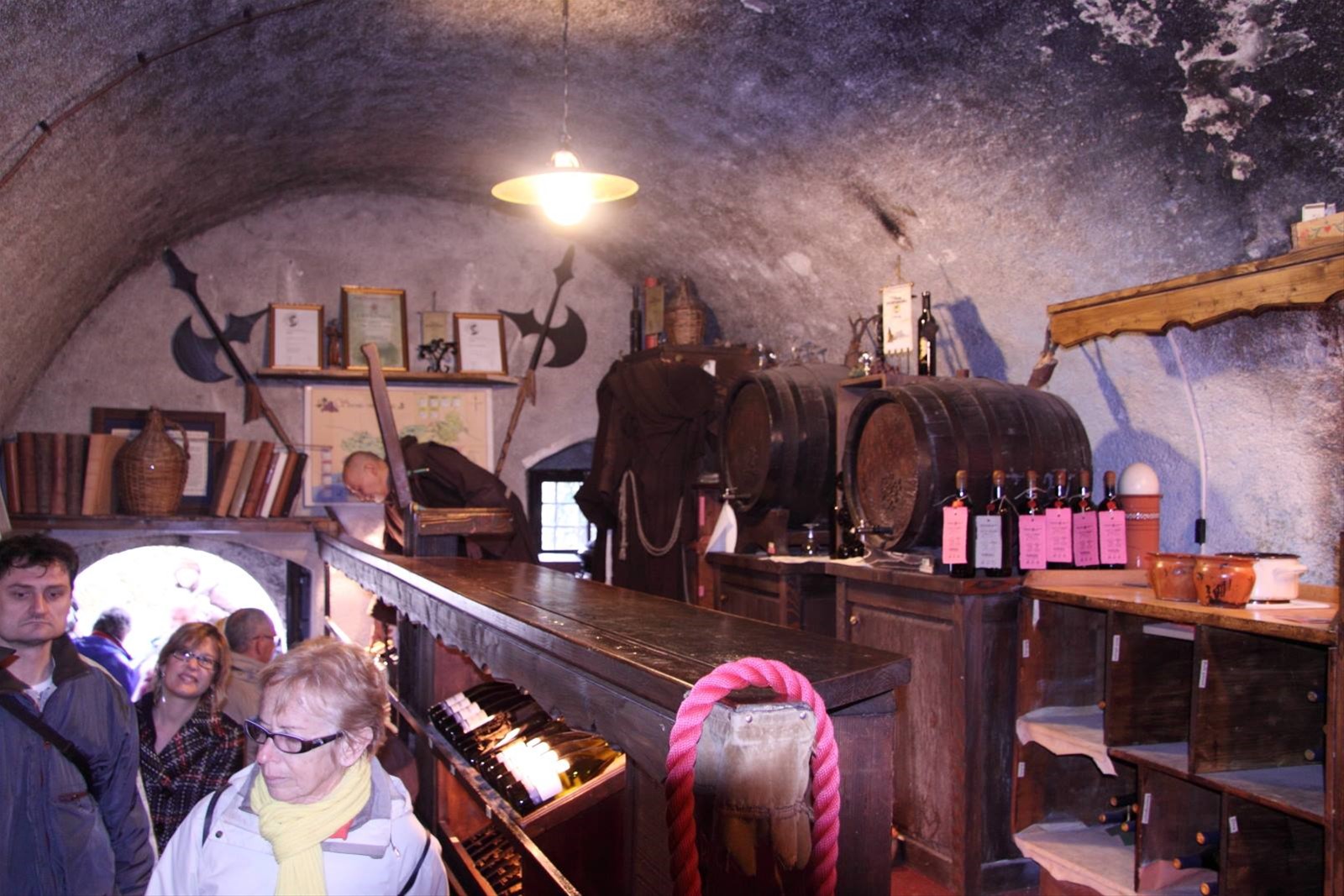 Castello di Bled - la cantina